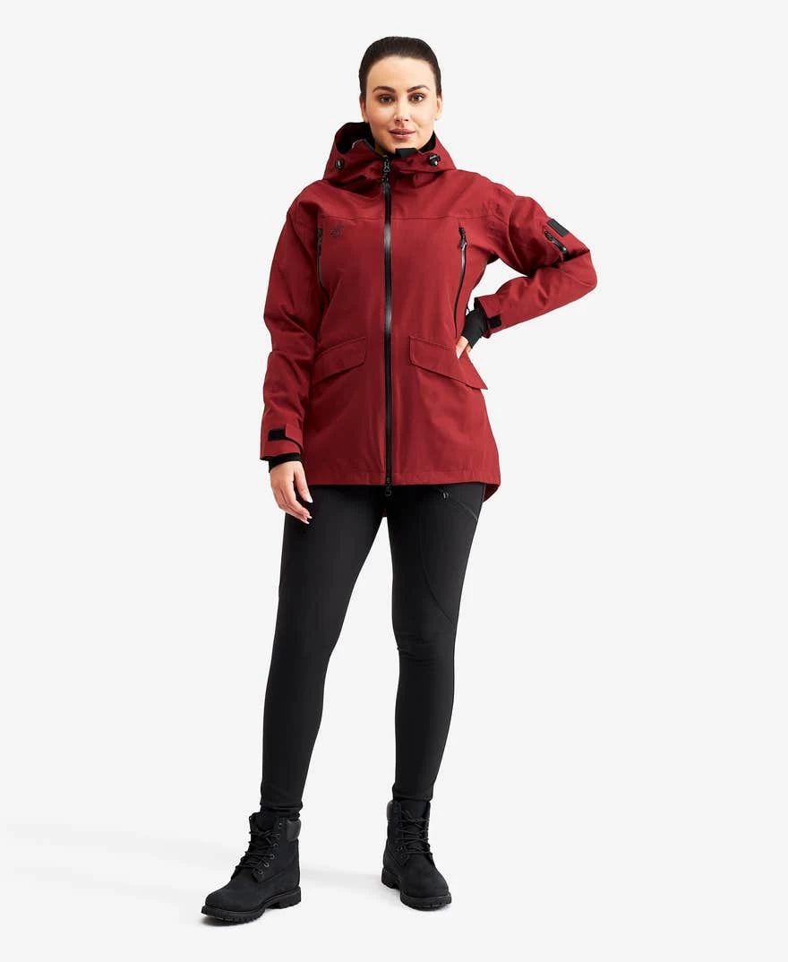Monsoon Jacket Women Chilli 5 Monsoon Jacket Women Chilli - Image 3