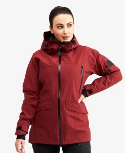 Monsoon Jacket Women Chilli