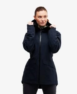 Monsoon Jacket Women Peacemaker Blue