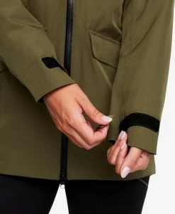Monsoon Jacket Women Olive Night -Women's clothing 10166 2885 image 5