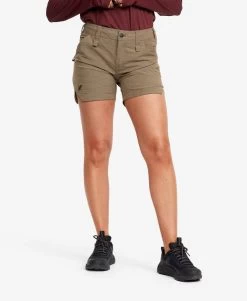 Hike & Dive Shorts Women Chocolate Chip