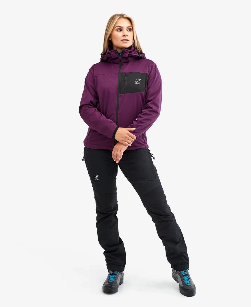 Hybrid Jacket 2.0 Women Dark Purple Rain 4 Hybrid Jacket 2.0 Women Dark Purple Rain - Image 2
