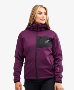 Hybrid Jacket 2.0 Women Dark Purple Rain