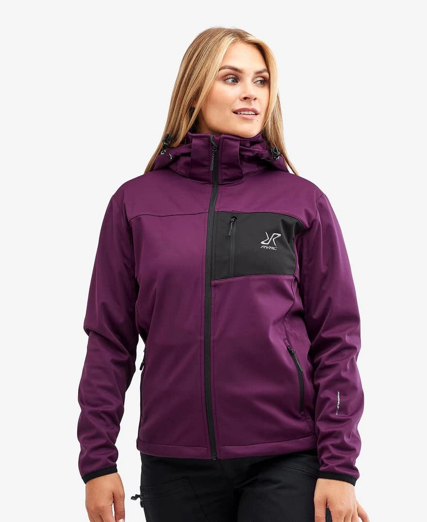 Hybrid Jacket 2.0 Women Dark Purple Rain 3 Hybrid Jacket 2.0 Women Dark Purple Rain