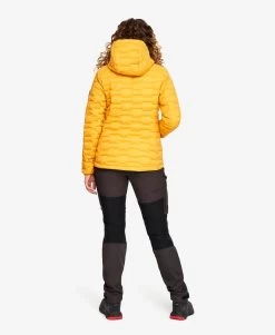 Flex Down Jacket Women Lemon Curry 10 Flex Down Jacket Women Lemon Curry -Women's clothing 10195 2204 image 2