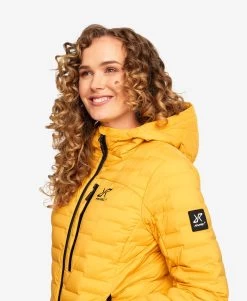 Flex Down Jacket Women Lemon Curry 11 Flex Down Jacket Women Lemon Curry -Women's clothing 10195 2204 image 3