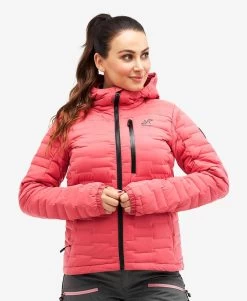 Flex Down Jacket Women Holly Berry