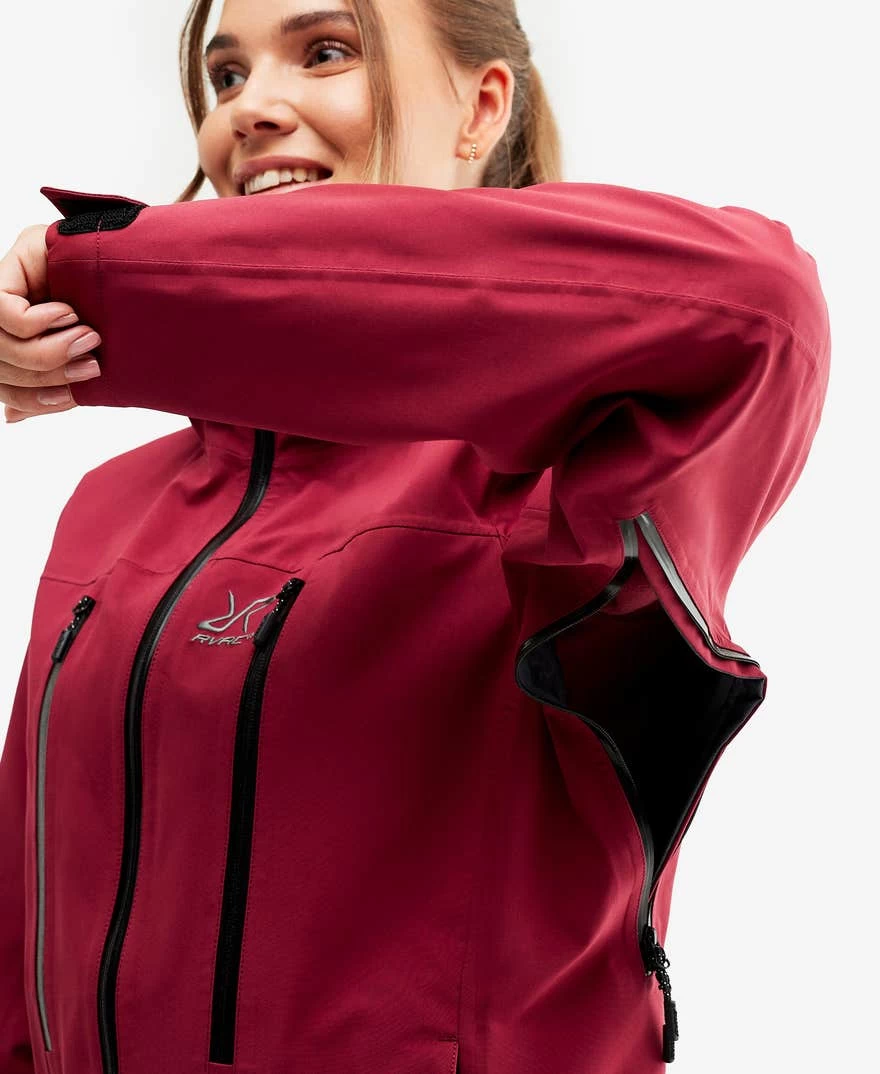 Whisper Jacket Women Tibetian Red 7 Whisper Jacket Women Tibetian Red - Image 5