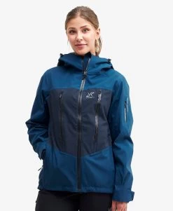 Whisper Jacket Women Blue