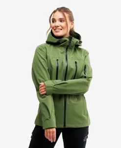 Whisper Jacket Women Bronze Green