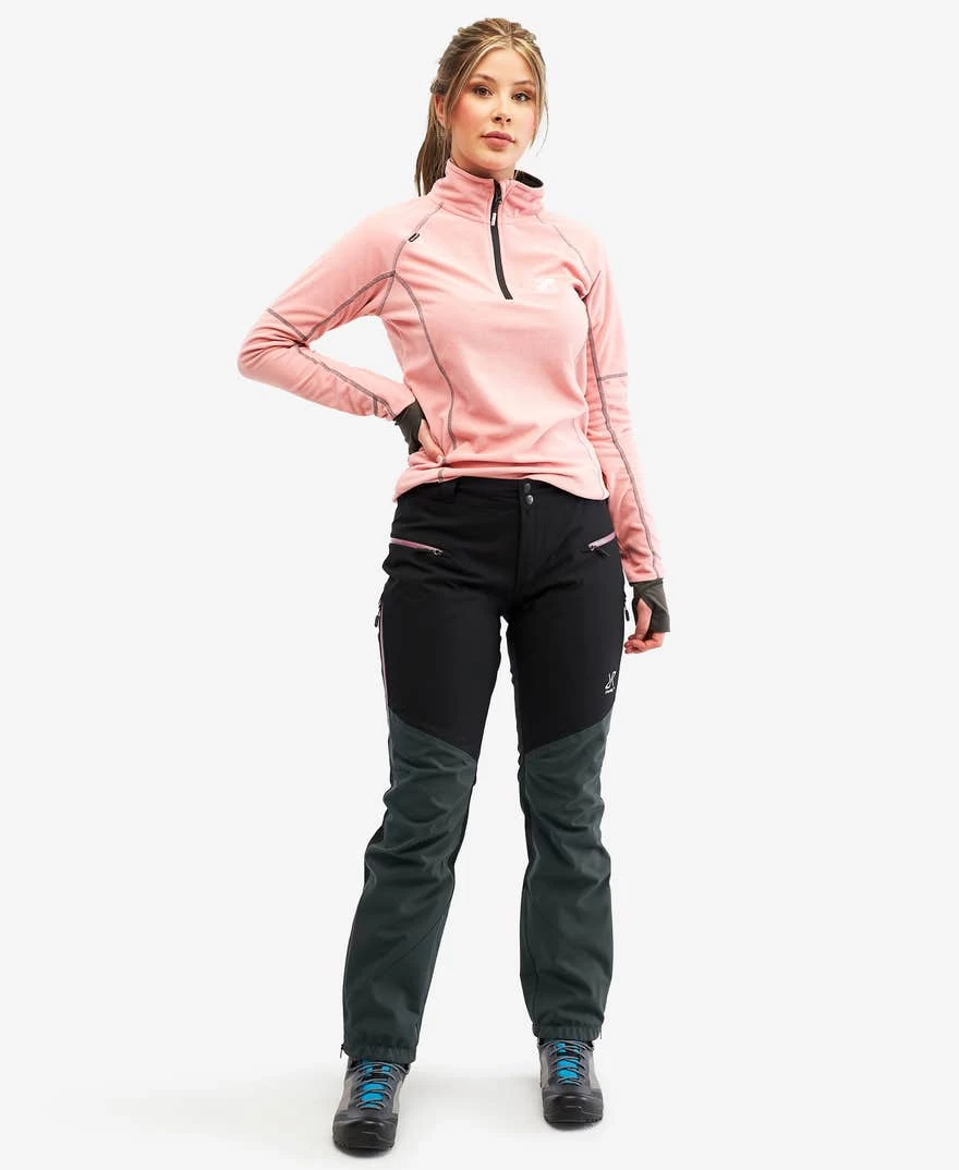 Silence Proshell Pants Women Black/Rose 4 Silence Proshell Pants Women Black/Rose - Image 2