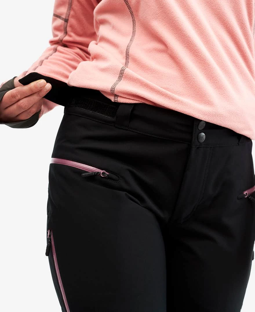 Silence Proshell Pants Women Black/Rose 7 Silence Proshell Pants Women Black/Rose - Image 5