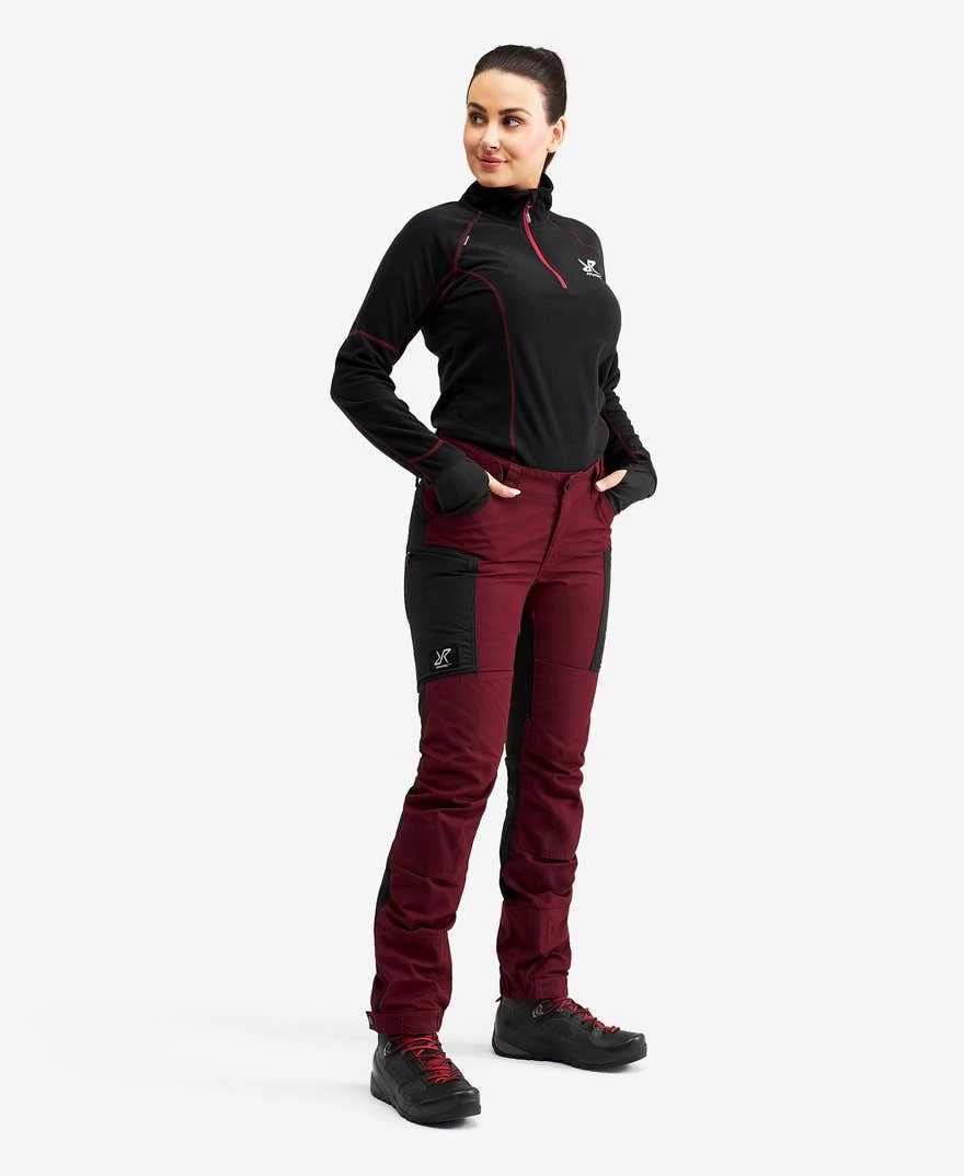 Wander Pro Pants Women Bison Red 4 Wander Pro Pants Women Bison Red - Image 2