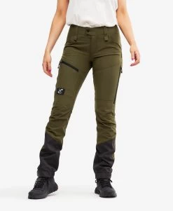 Silence Pants Women Dark Olive