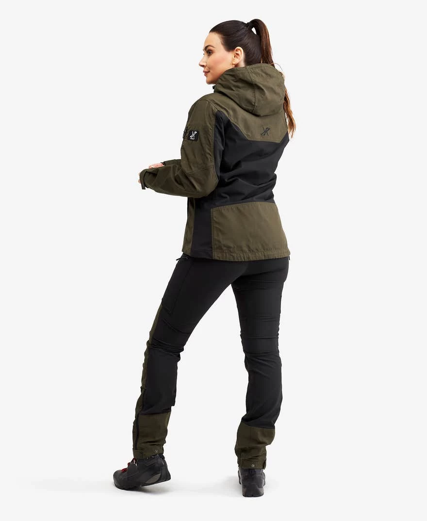 Wander Pro Jacket Women Mud 5 Wander Pro Jacket Women Mud - Image 3