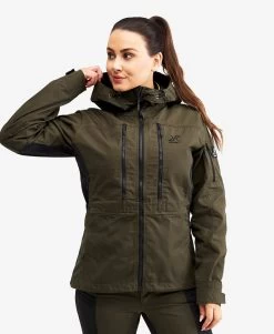 Wander Pro Jacket Women Mud