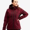 Wander Pro Jacket Women Bison Red
