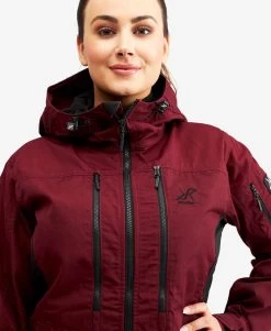 Wander Pro Jacket Women Bison Red -Women's clothing 10293 2470 image 3