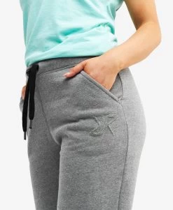 Chill Highwaist Pants Women Grey Melange -Women's clothing 10302 4755 image 3