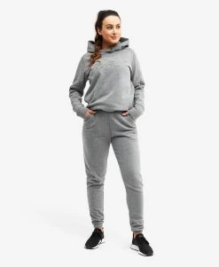 Chill Highwaist Pants Women Grey Melange -Women's clothing 10302 4755 image 4