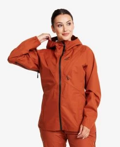 Typhoon Jacket Women Rusty Orange