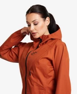 Typhoon Jacket Women Rusty Orange -Women's clothing 10321 2301 image 3