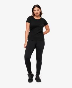 Glacier Fleece Lined Leggings Women Black 7 Glacier Fleece Lined Leggings Women Black -Women's clothing 10324 2001 image 1