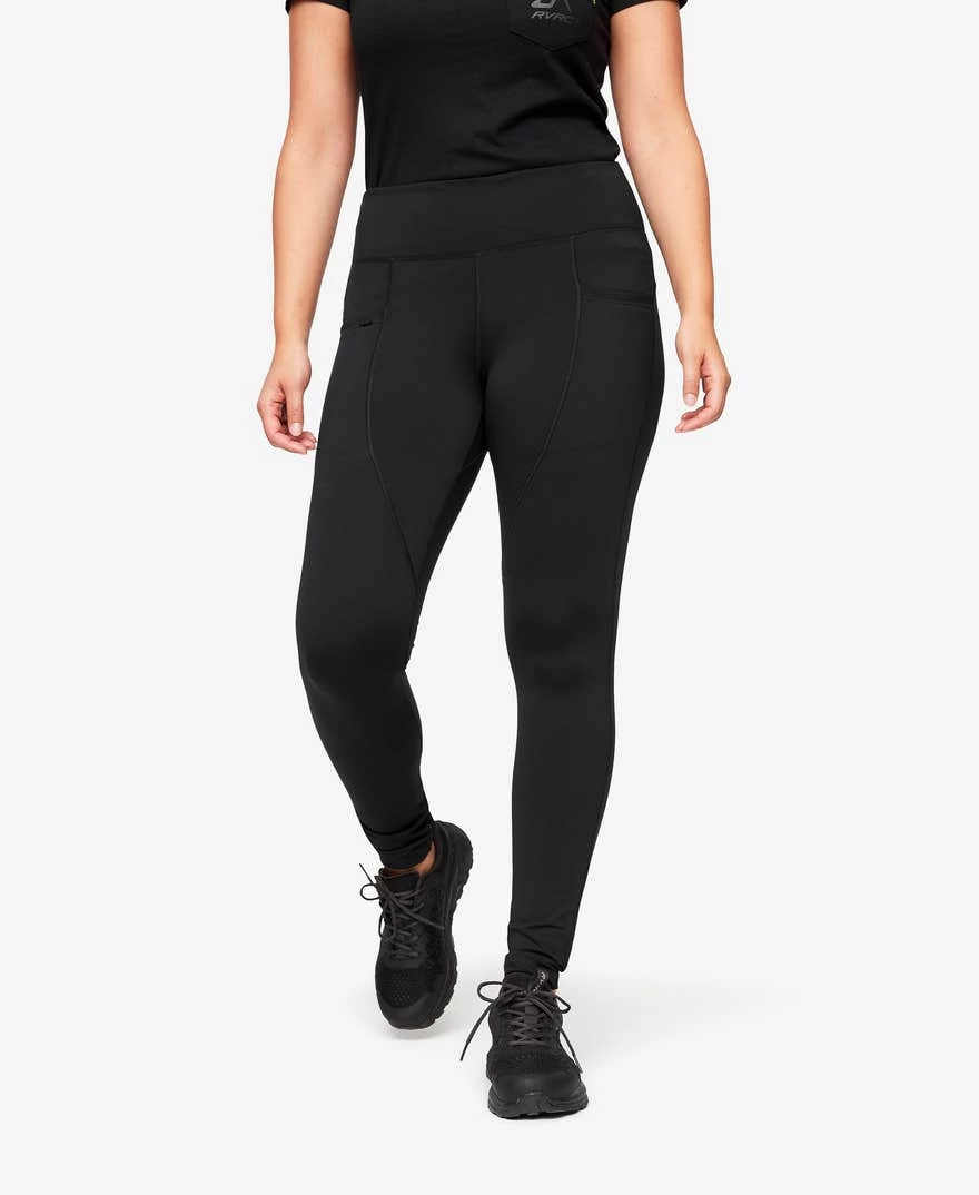 Glacier Fleece Lined Leggings Women Black 3 Glacier Fleece Lined Leggings Women Black