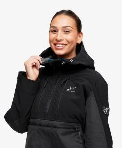 Outdoor Anorak Women Jetblack -Women's clothing 10330 2003 image 3