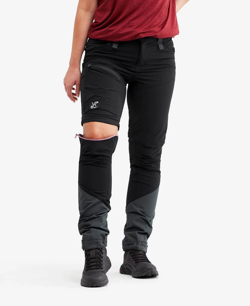 Silence T-zip Pants Women Black 3 Silence T-zip Pants Women Black