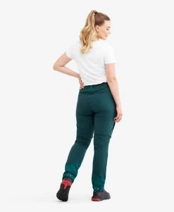 Silence T-zip Pants Women Dark Teal -Women's clothing 10333 2791 image 3