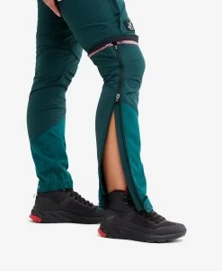 Silence T-zip Pants Women Dark Teal -Women's clothing 10333 2791 image 5