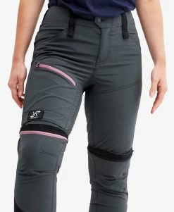 Silence T-zip Pants Women Iron Grey/Rose -Women's clothing 10333 4162 image 4