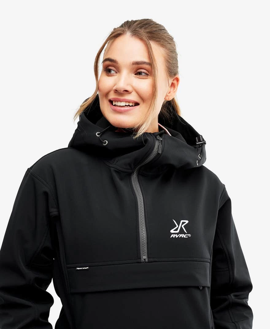 Hiball Anorak Women Jetblack 6 Hiball Anorak Women Jetblack - Image 4