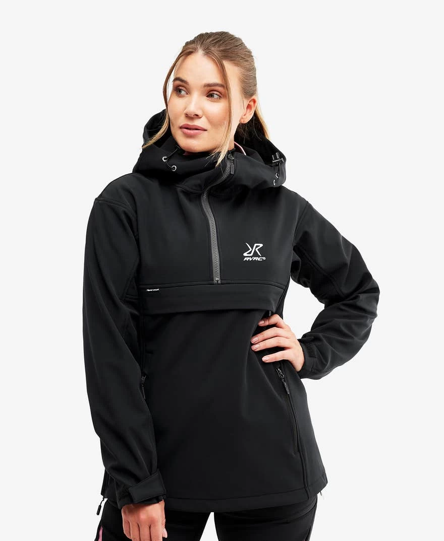 Hiball Anorak Women Jetblack 3 Hiball Anorak Women Jetblack