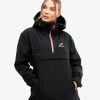 Hiball Anorak Women Black/Pink