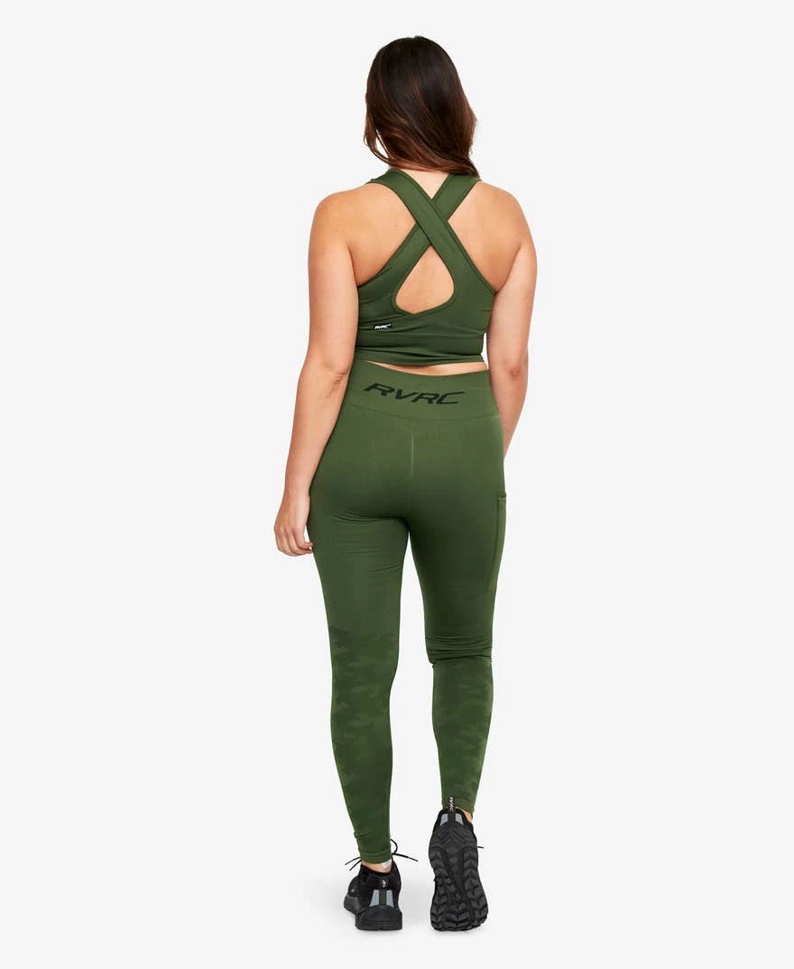Descent Seamless Leggings Women Green 5 Descent Seamless Leggings Women Green - Image 3