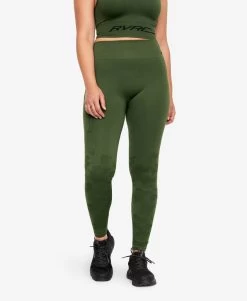 Descent Seamless Leggings Women Green