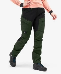 RVRC GP Short Pants Women Forest Green