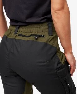 RVRC GP Short Pants Women Dark Olive -Women's clothing 10348 962 image 4