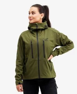 Trail Jacket Women Dark Olive