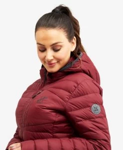 Helium Down Jacket Women Bison Red -Women's clothing 10358 2470 image 3