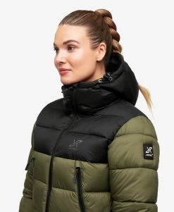 Mongoose Jacket Women Burnt Olive -Women's clothing 10359 2884 image 3