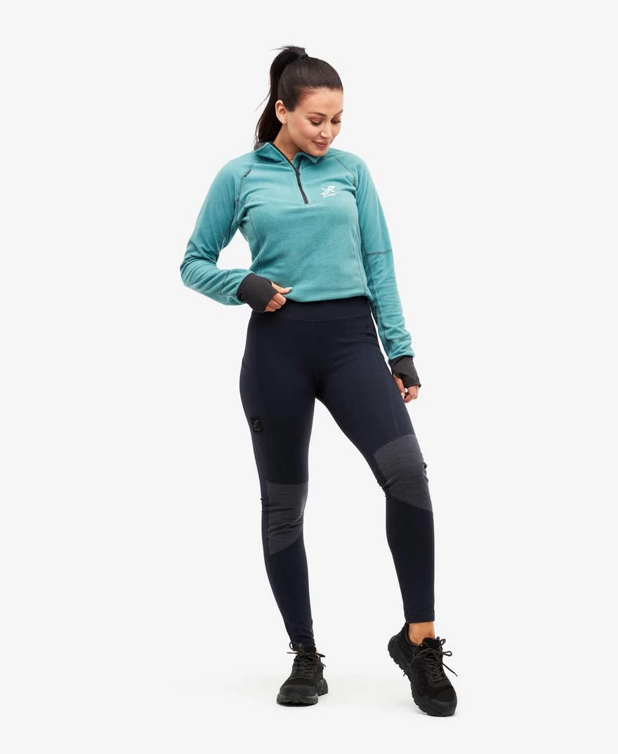 Summit Core Leggings Women Peacemaker Blue 4 Summit Core Leggings Women Peacemaker Blue - Image 2