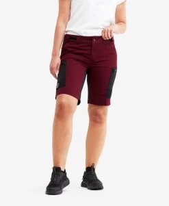 Wander Pro Shorts Women Bison Red