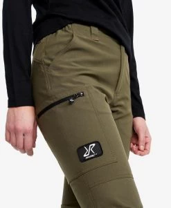 Nordwand Highwaist Stretch Pants Women Olive Night 10 Nordwand Highwaist Stretch Pants Women Olive Night -Women's clothing 10424 2885 image 2