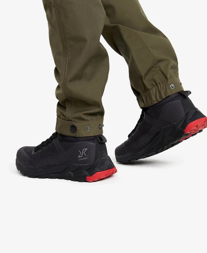 Nordwand Highwaist Stretch Pants Women Olive Night 6 Nordwand Highwaist Stretch Pants Women Olive Night - Image 4