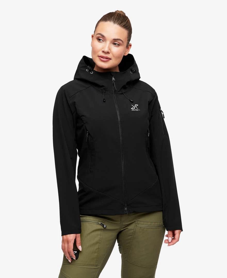 Reckon Softshell Jacket Women Black 3 Reckon Softshell Jacket Women Black