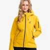 Reckon Softshell Jacket Women Lemon Curry -Women's clothing 10431 2204 image