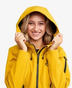 Reckon Softshell Jacket Women Lemon Curry -Women's clothing 10431 2204 image 5
